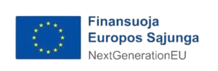 Europos Sąjungos finansavimo logotipas